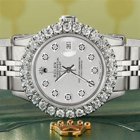 rolex diamond dial and bezel|authentic rolex diamond bezels.